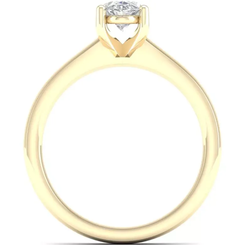 Brilliant Star Brilliant Star Laboratoriotimanttisormus keltakulta RS0703 YG 0.75CT