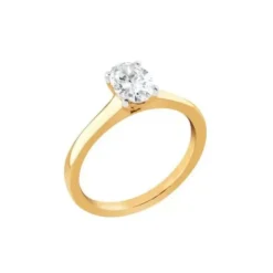 Brilliant Star Brilliant Star Laboratoriotimanttisormus keltakulta RS0703 YG 0.75CT