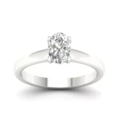 Brilliant Star Laboratoriotimanttisormus valkokulta RS0703 WG 0.75CT