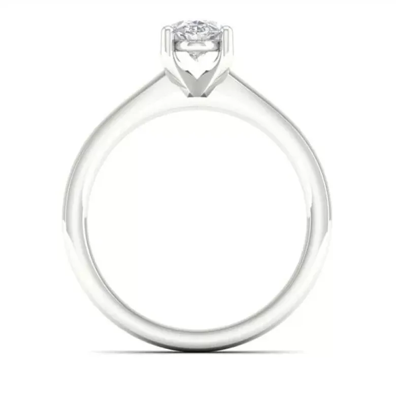 Brilliant Star Laboratoriotimanttisormus valkokulta RS0703 WG 0.75CT