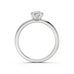 Brilliant Star Laboratoriotimanttisormus valkokulta S-RS06637 WG 0.5CT