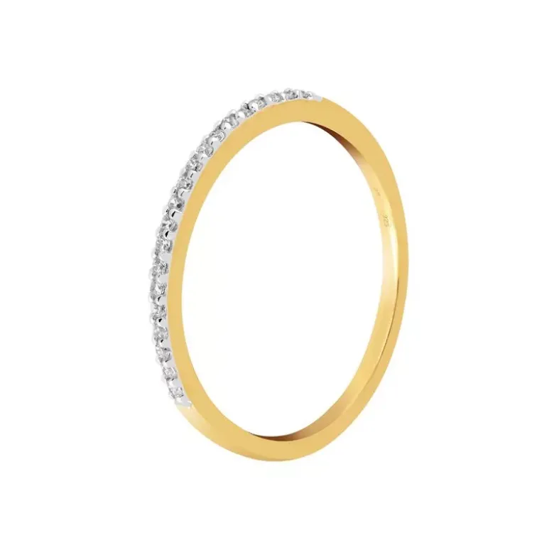Brilliant Star timanttisormus keltakulta R1029 9K YG