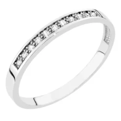 Brilliant Star timanttisormus valkokulta DR0004-02