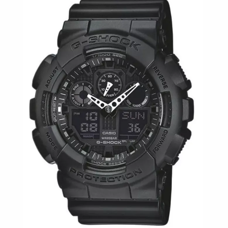 Casio G-Shock G-shock miesten kello GA-100-1A1ER