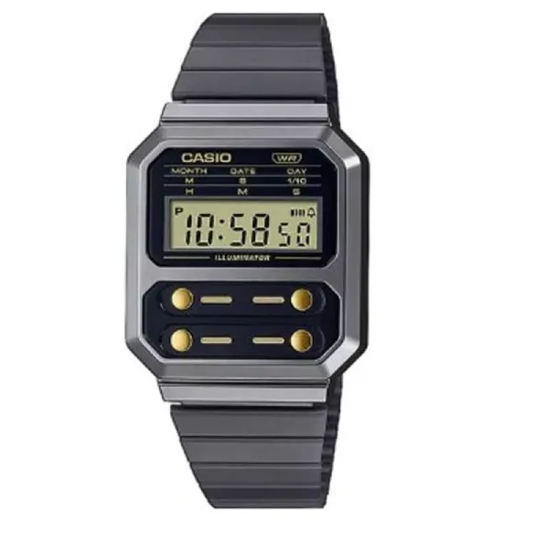 Casio Vintage miesten kello A100WEGG-1A2EF