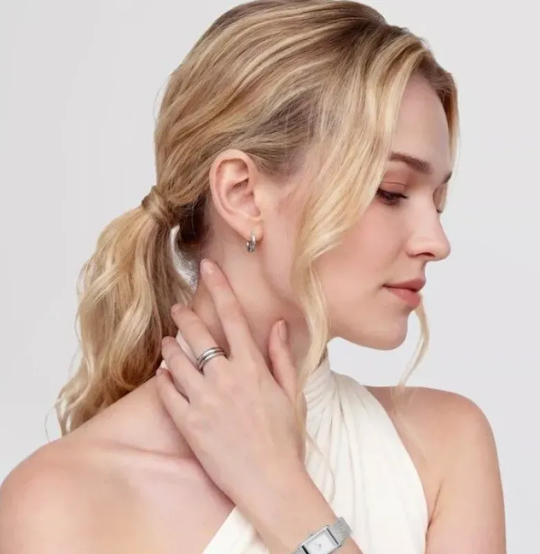 Daniel Wellington Classic Arch teräskorvakorut DW00401945