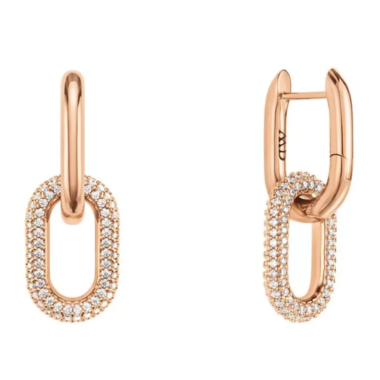 Daniel Wellington Crystal Link teräskorvakorut DW00400576