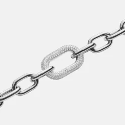Daniel Wellington Crystal Link teräskaulakoru DW00400607