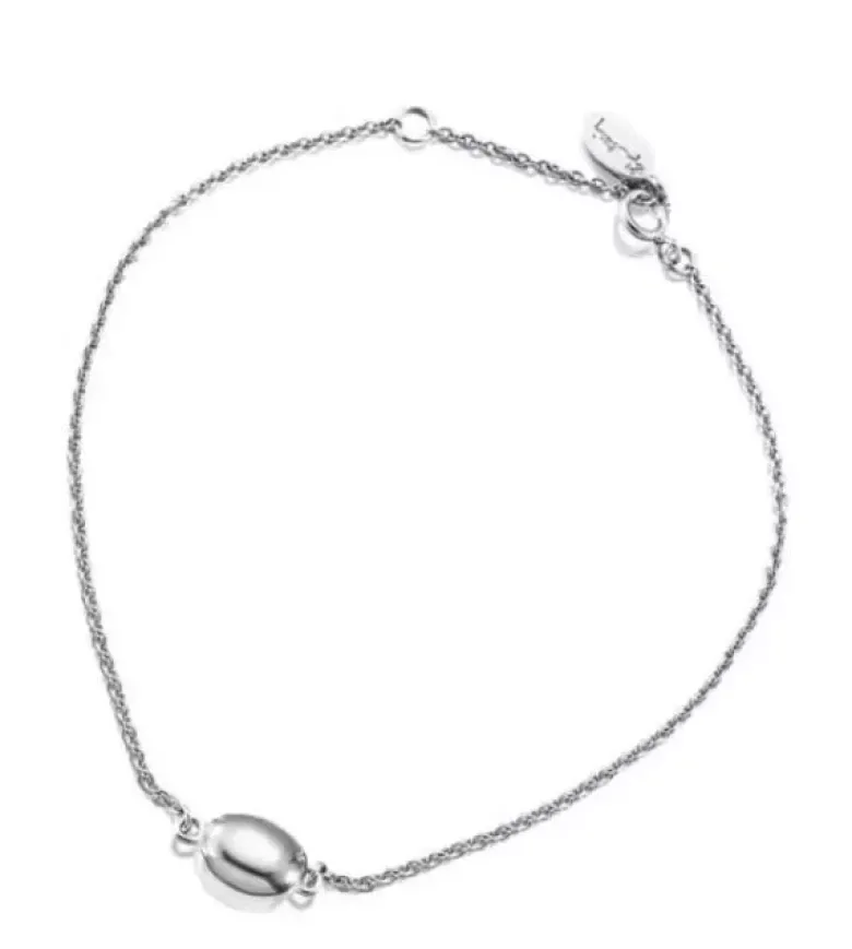 Efva Attling Love Bead Silver hopearanneketju/koru 14-100-02417-9999