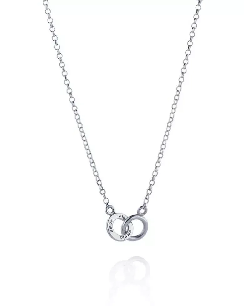 Efva Attling Mini twosome hopeakaulaketju 10-100-00565/4245