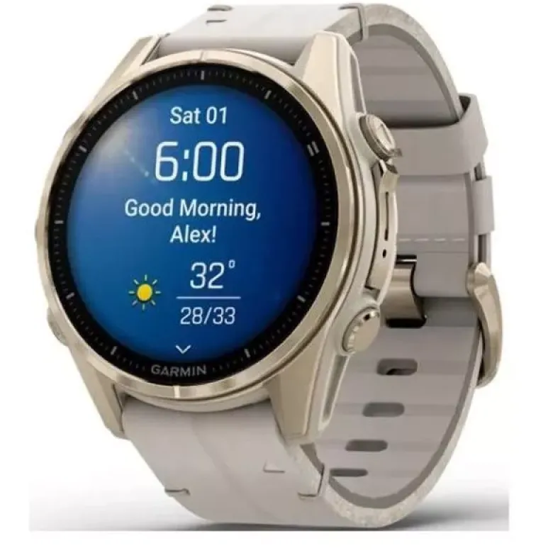Garmin Fenix 8 Amoled Titanium 43 mm älykello 010-02903-40