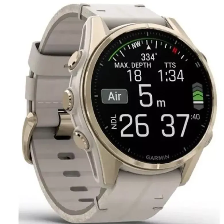 Garmin Fenix 8 Amoled Titanium 43 mm älykello 010-02903-40