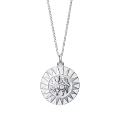 Kalevala Amuletti Aurinkoleijona hopeakaulaketju 227031360