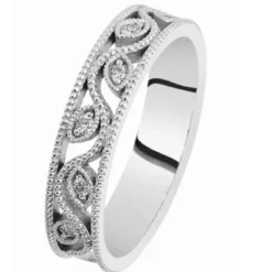 Kohinoor Swan timanttisormus valkokulta 033-432V-06