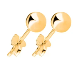 Kultakorut kultakorvakorut 4MM PALLO TAP