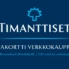 Lahjakortti verkkokauppaan
