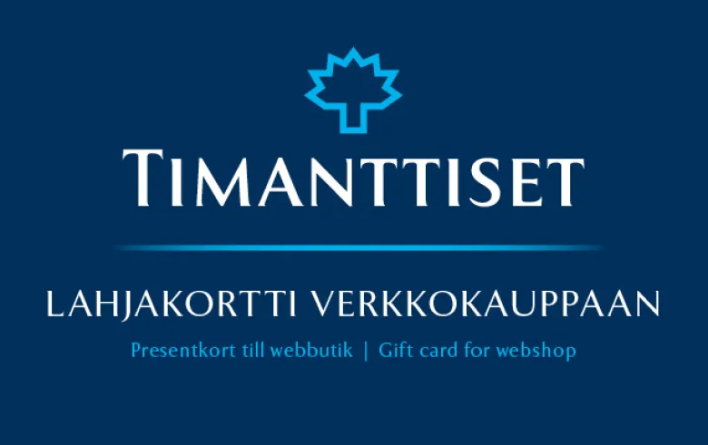 Lahjakortti verkkokauppaan