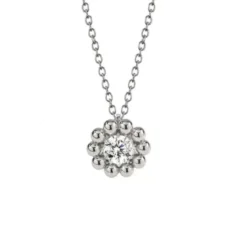 Lumoava Daisy hopeakaulaketju L56228130000
