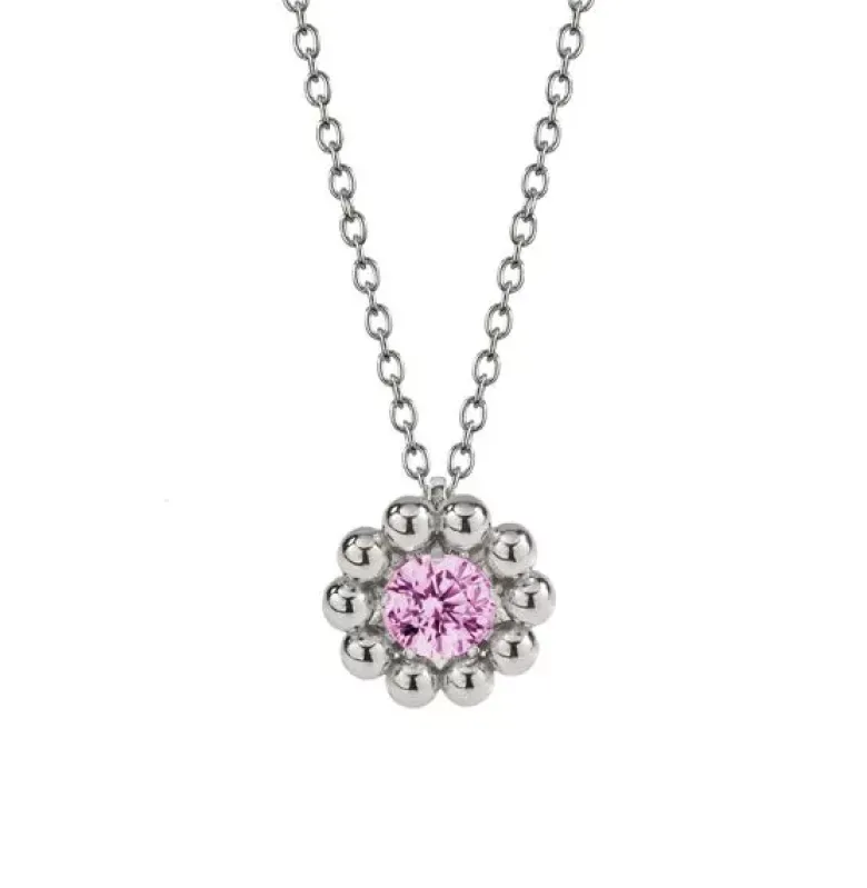 Lumoava Daisy hopeakaulaketju L56228150000