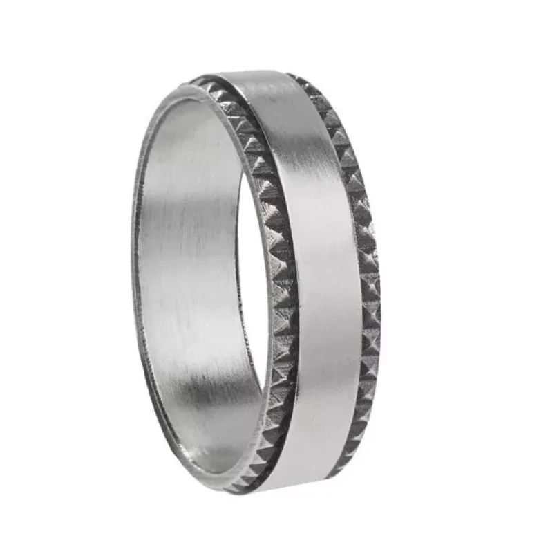 Lumoava Ilmari hopeasormus miesten L52229900000