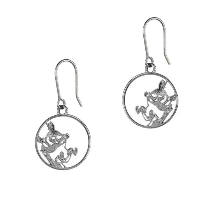 Lumoava Moomin hopeakorvakorut MO551500000