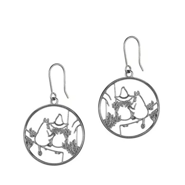Lumoava Moomin hopeakorvakorut MO551700000