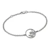 Lumoava Moomin hopearanneketju/koru MO531500000