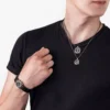 Lumoava Soturi hopeakoru miesten 5704 00 000