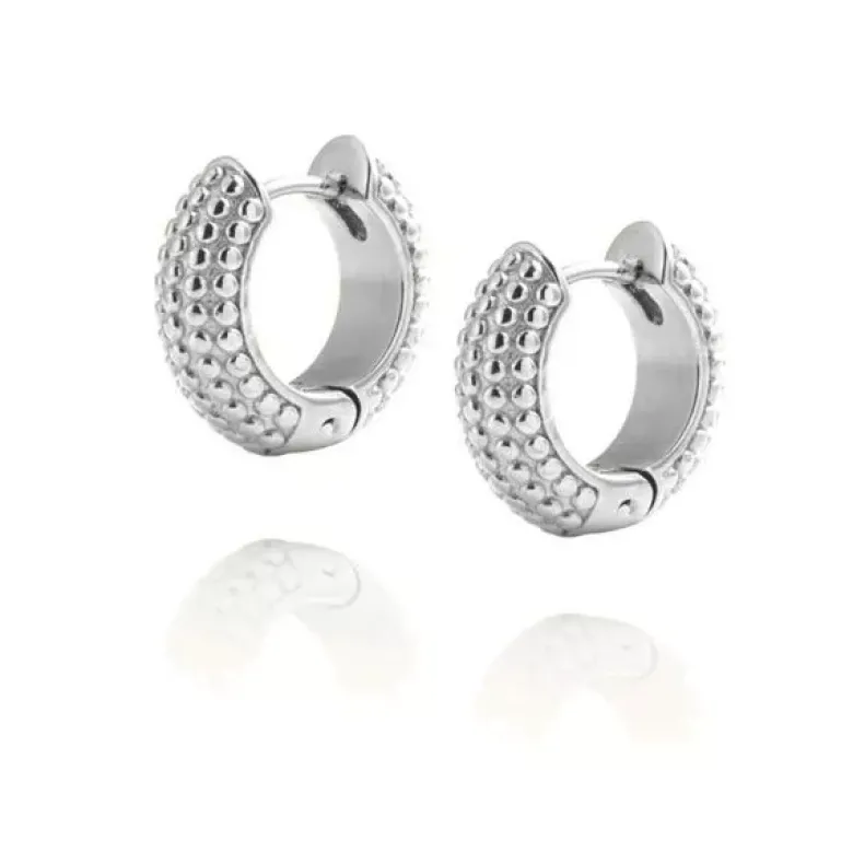 Mockberg Beaded Hoops teräskorvakorut MO298