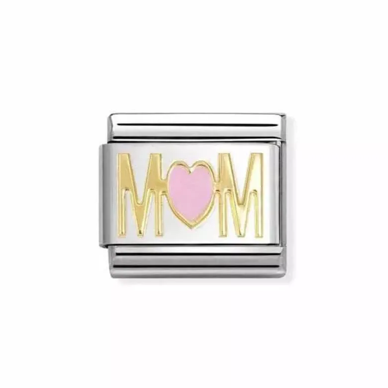 Nomination MOM Pink heart teräskoru muu 030272/84
