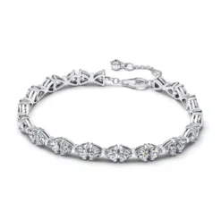 Pandora Bow Chain hopearanneketju/koru 594262C01
