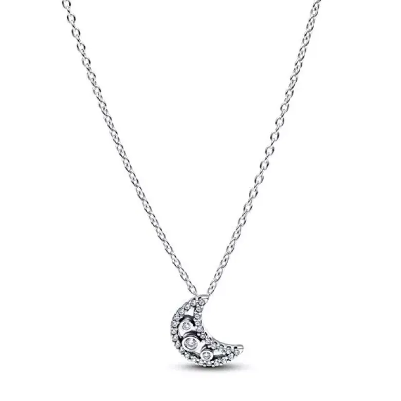 Pandora Crescent Moon hopeakaulaketju 394259C01-50