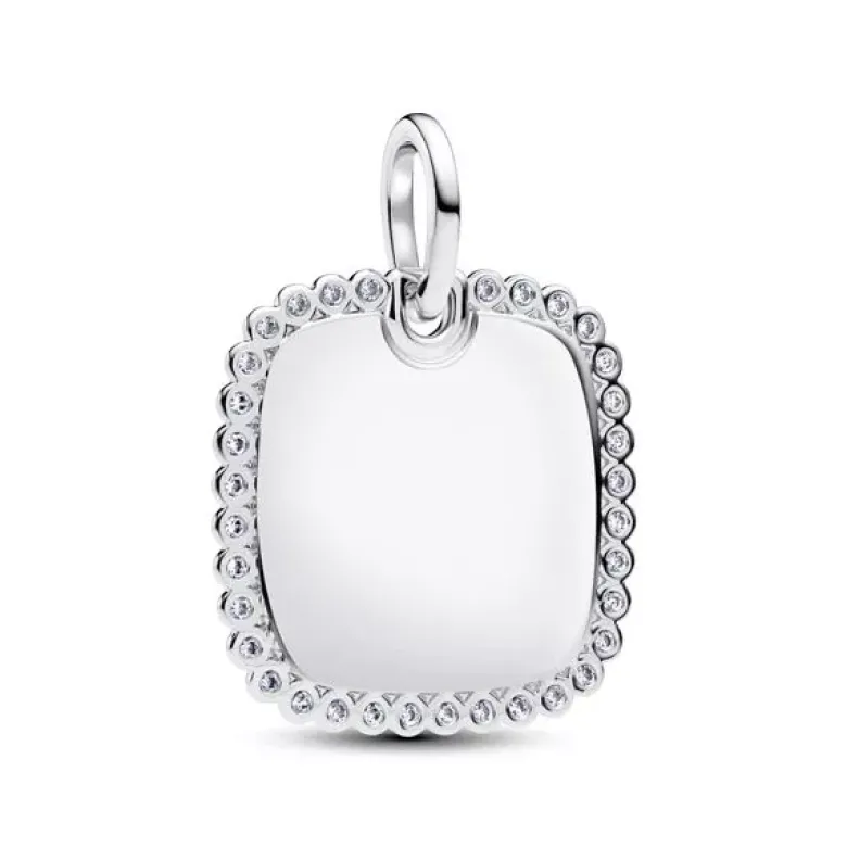 Pandora Engravable Square hopeariipus 394009C01
