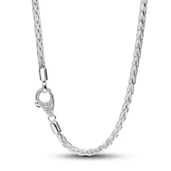 Pandora Foxtail Chain hopeakaulaketju 394463C01-45