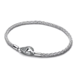 Pandora Foxtail Chain hopearanneketju/koru 594462C01