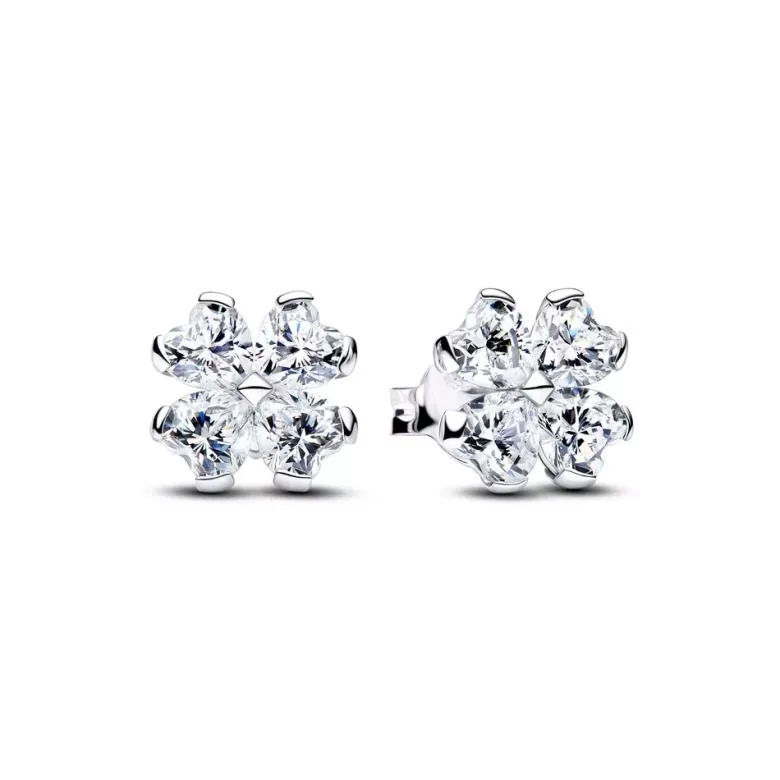 Pandora Lucky Clover hopeakorvakorut 294500C01