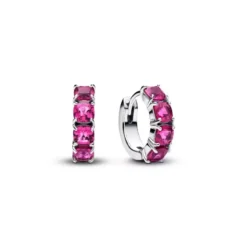 Pandora Pink Hoop hopeakorvakorut 293851C02