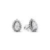 Pandora Sparkling Pear Halo hopeakorvakorut 292834C01
