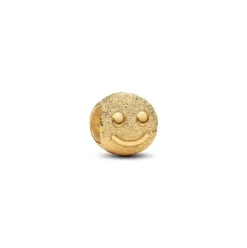 Pandora Textured Happy Face muotiriipus 764526C00