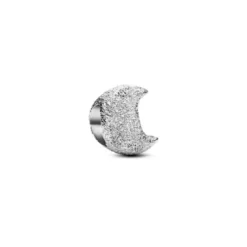 Pandora Textured Moon Mini hopeariipus 794054C00