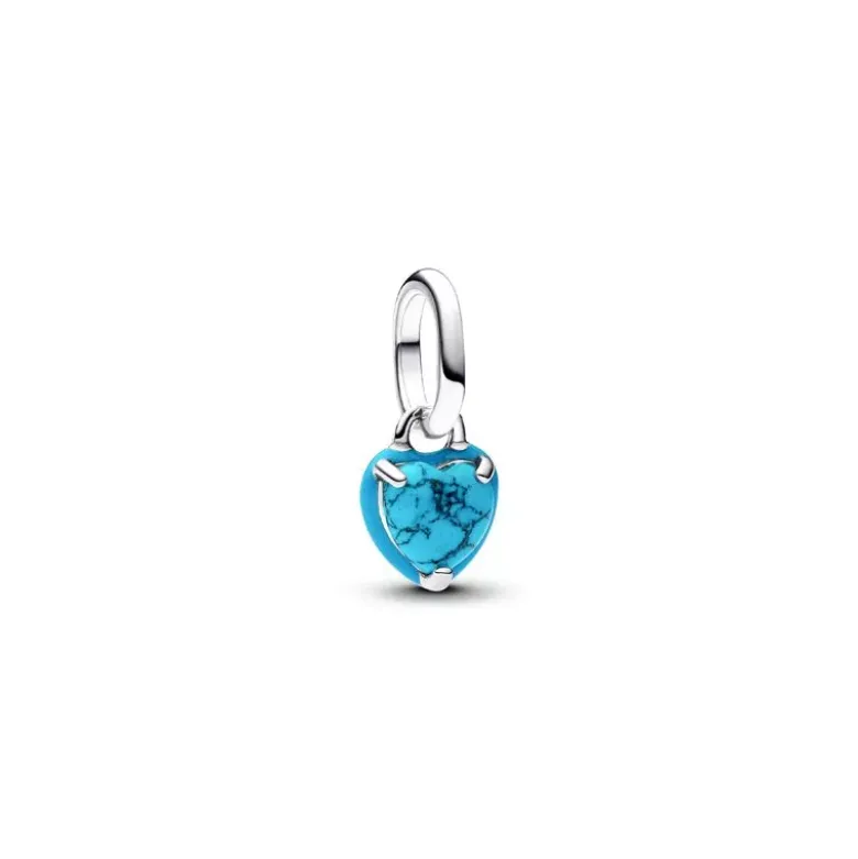 Pandora Turquoise Heart hopeariipus 793827C01