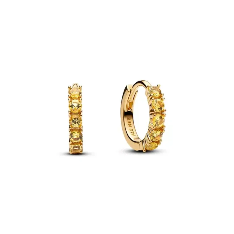 Pandora Yellow Huggie muotikorvakoru 263849C01
