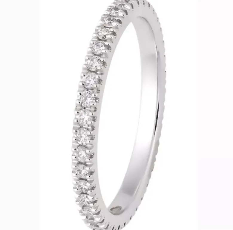 Romanssi timanttisormus valkokulta DF232-039