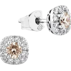 Sandberg Toivomuslähde timanttikorvakorut valkokulta V-605w 0.20ct