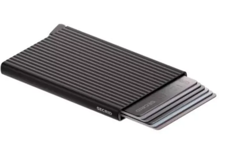 Secrid Cardprotector Fluted Black+ muu esine CFI-Black+