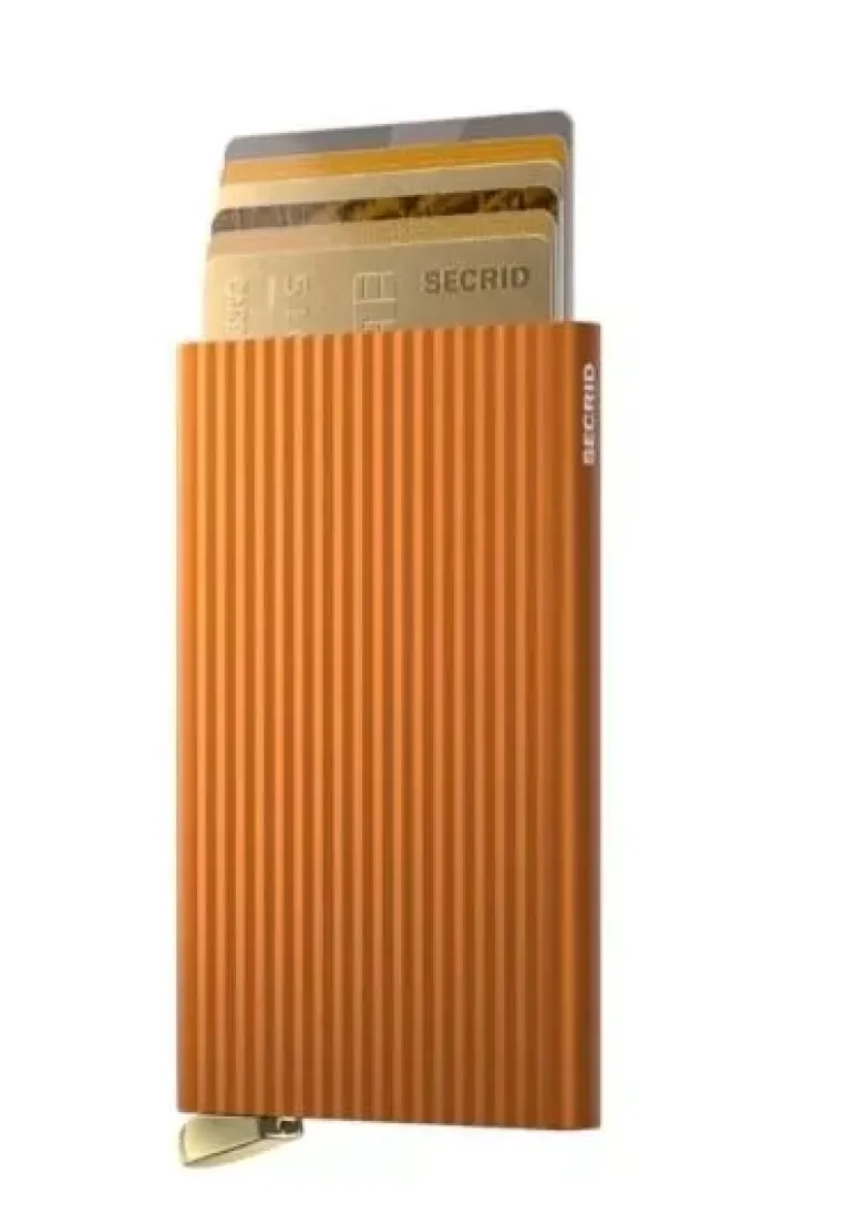 Secrid Cardprotector Fluted Orange+ muu esine CFI-Orange+