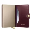 Secrid Miniwallet Emboss Diamond Bordeaux+ muu esine MEd-Bordeaux+