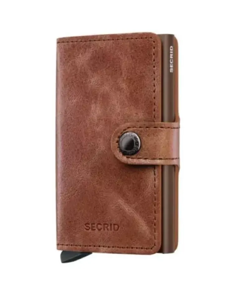 Secrid Miniwallet Vintage Cognac Brown muu esine MV-COGNAC-BROWN