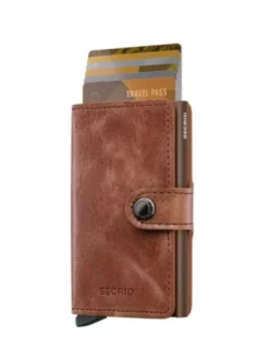 Secrid Miniwallet Vintage Cognac Brown muu esine MV-COGNAC-BROWN