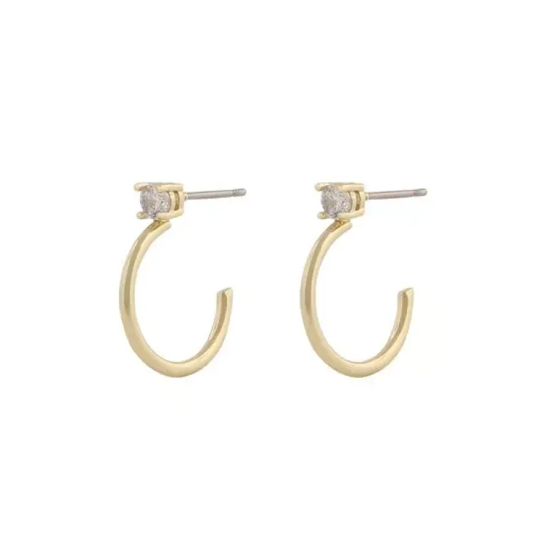 Snö of Sweden Duo Small Ring Earri muotikorvakoru 867-7500251